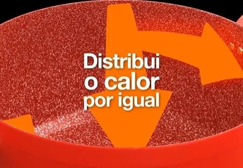 Panela Dreamcook revestimento cerâmico Antiaderente 24cm, 4.4 L, c/ Tampa - Classic Home - Foto 6