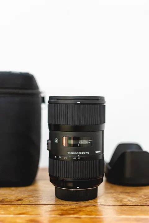 PARA NIKON - LENTE SIGMA 18-35MM F/1.8 DC HSM ART - Foto 2