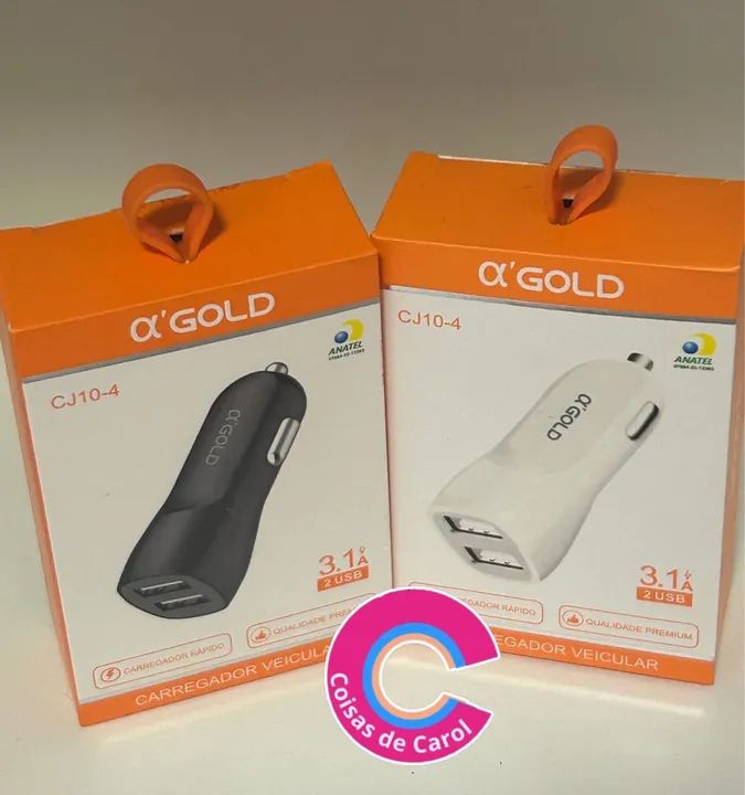 Carregador para Carro Veicular 2 USB - Foto 2