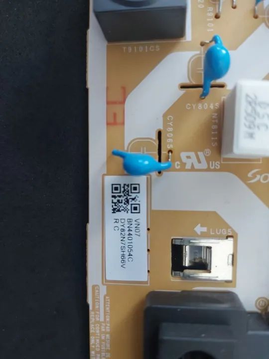 PLACA FONTE SMART TV LED 58" UHD 4K SAMSUNG 58TU7020 - Foto 2