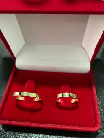 Aliança em ouro 18K  - Foto 3
