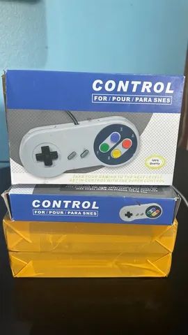 Controle de super Nintendo novo ! 