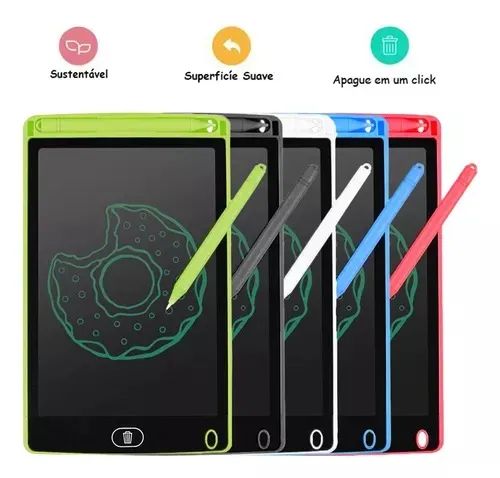 Tablet Lousa Mágica Lcd Digital Brinquedo 8.5 Polegadas - Loja Natan Abreu 