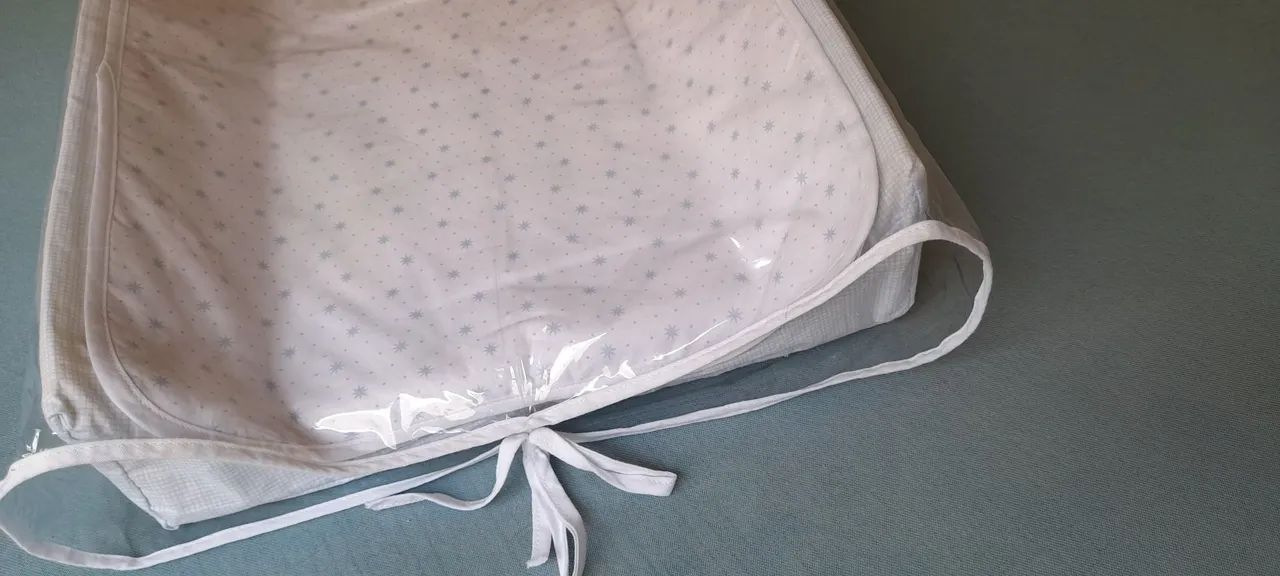 Trocador infantil com cobertura em plástico.  - Foto 2
