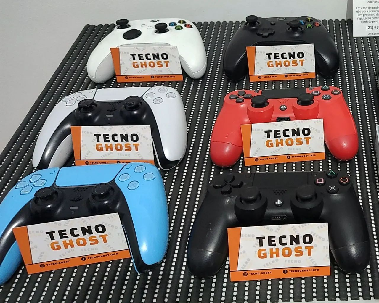 Reparo de Controles - PS4, PS5 e Xbox One