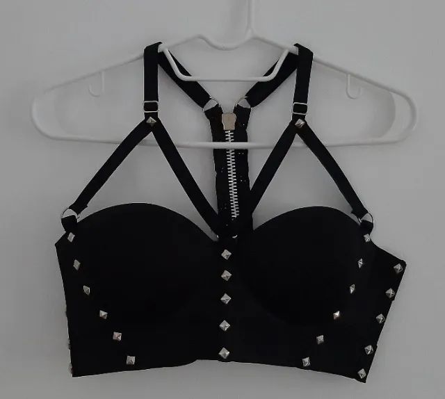 Top feminino bustier com spike - Foto 3