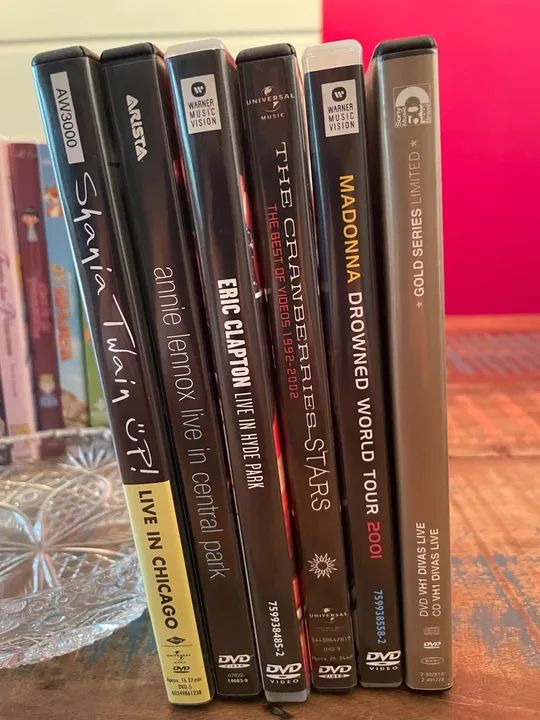 Lote 6 DVD s Musicais - Shows - Foto 2