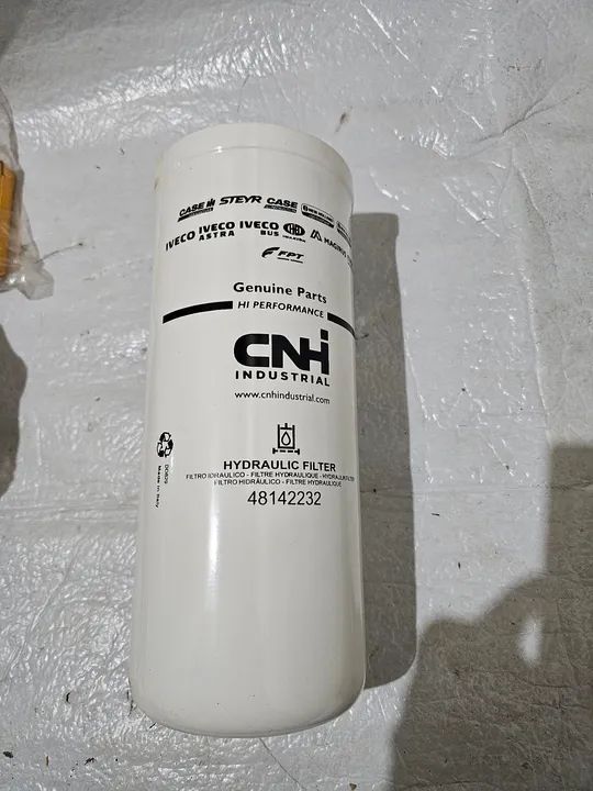 Trator colhetadeira new holand filtro hidráulico novo original 48142232