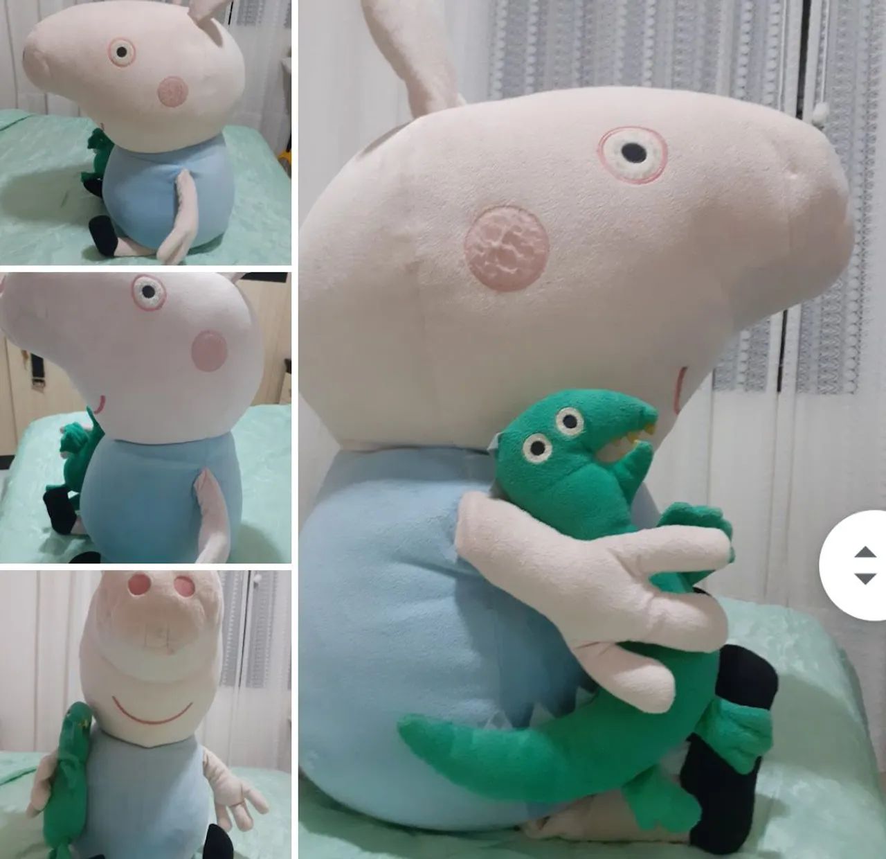 George Peppa Pig com Dinossauro