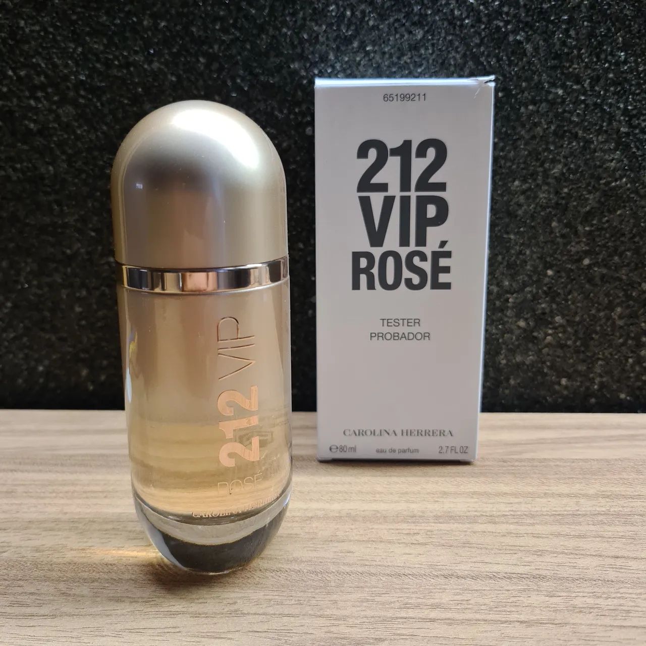 Tester 212 Vip Rose Edp 80ml Carolina Herrera 212 VIP Rosé Elixir