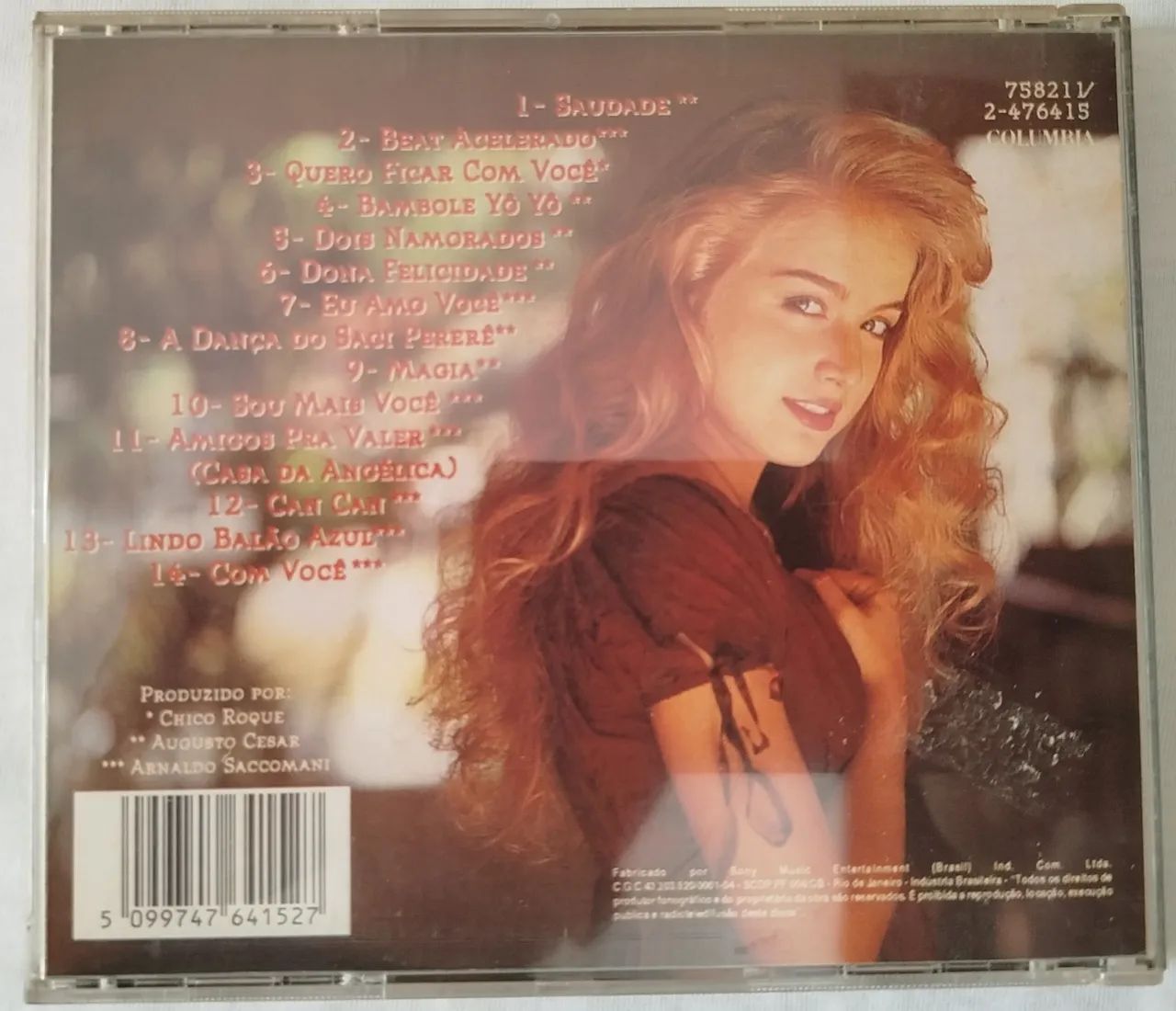 CD ANGELICA - SAUDADE (1994) - Foto 2