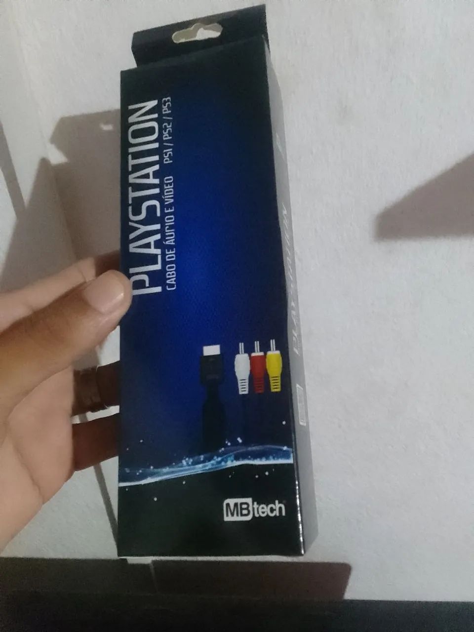 Cabo AV PS1 PS2 PS3 - Frete Grátis 