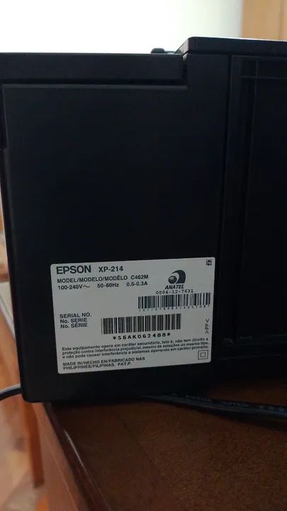 Impressora Epson XP-214 (com defeito) - Foto 3
