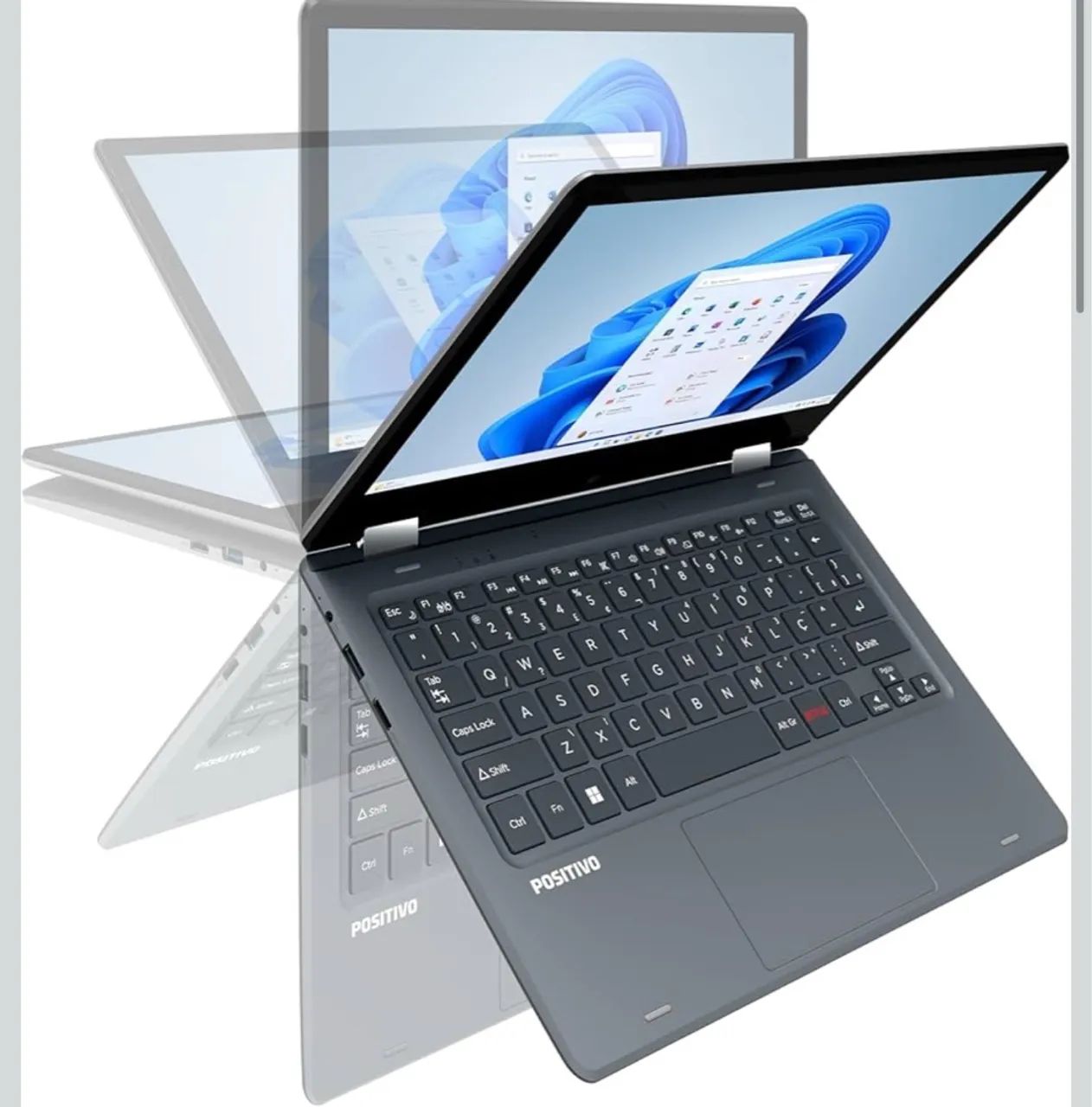 Notebook 2 em 1 - Tablet e notebook juntos! - Foto 2