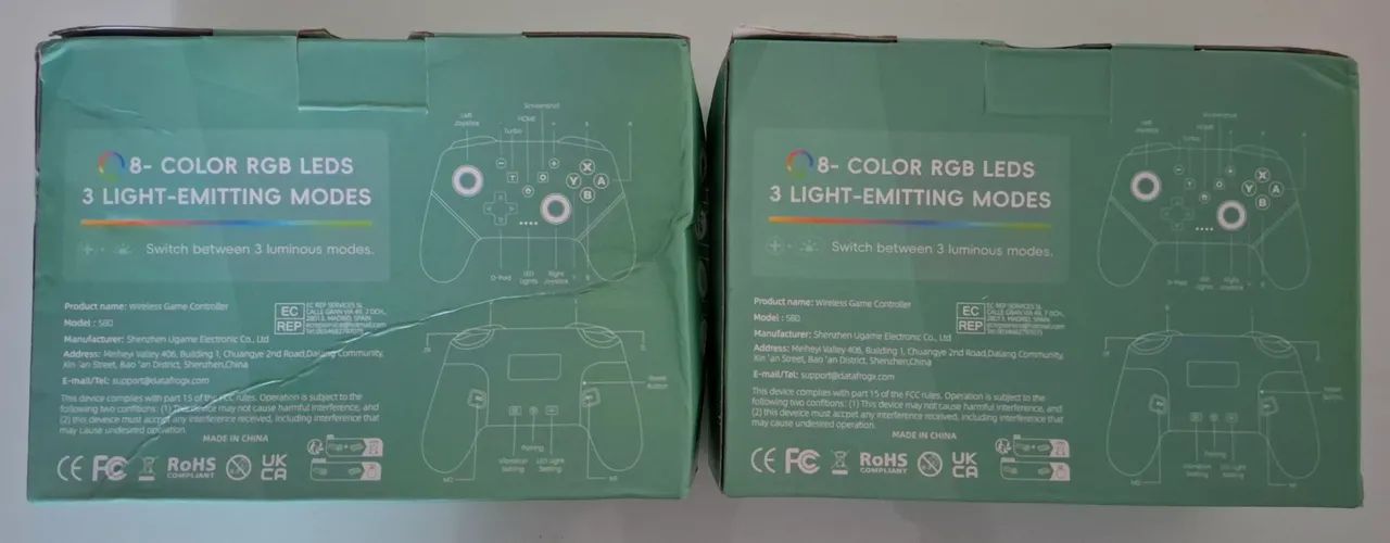 Controle sem fio DataFrog S80 PC e Switch - Foto 2