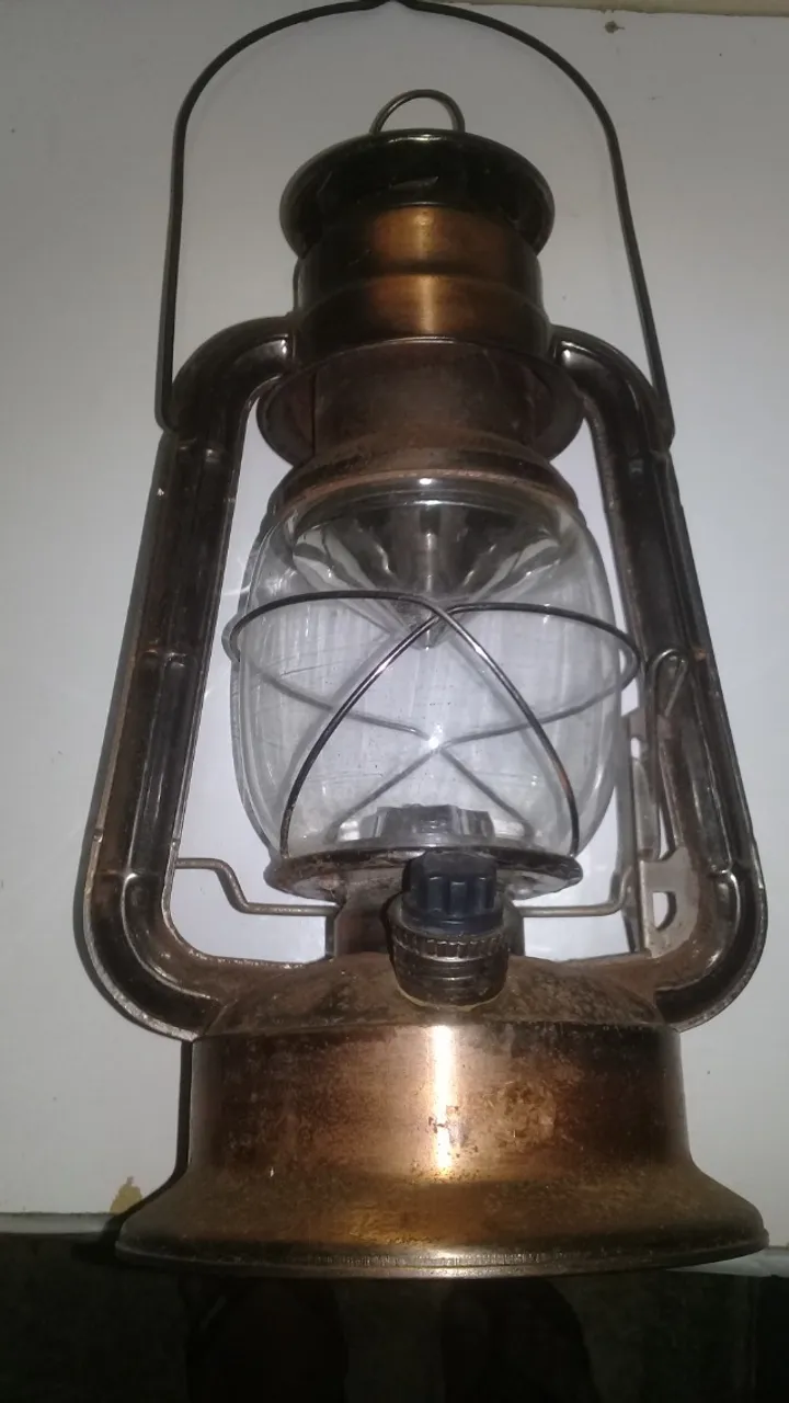 Lampião Vintage Led e Pilha