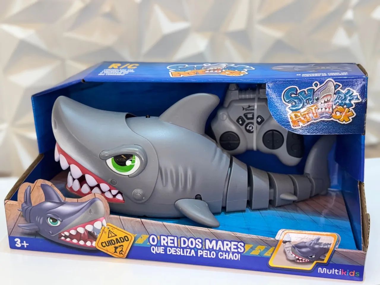 Tubarão Robô Brinquedo - Shark Attack Multikids  - Foto 2