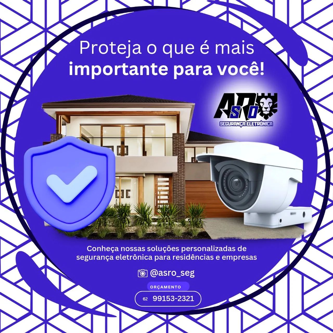 Instalação de câmera de segurança - AsRo segurança eletrônica  - Foto 2