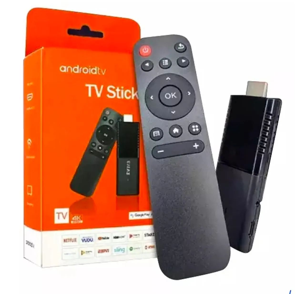Tv Stick 4K Full HD Hdmi (Receba em sua casa)