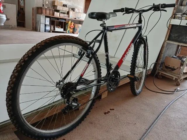 Bicicleta byk Thander cor preta e vermelha nova, sem uso - Foto 4