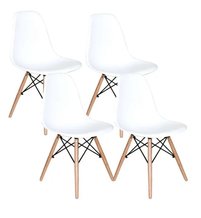 Cadeira Eiffel 4 cadeiras R$ 480,00 - Foto 3