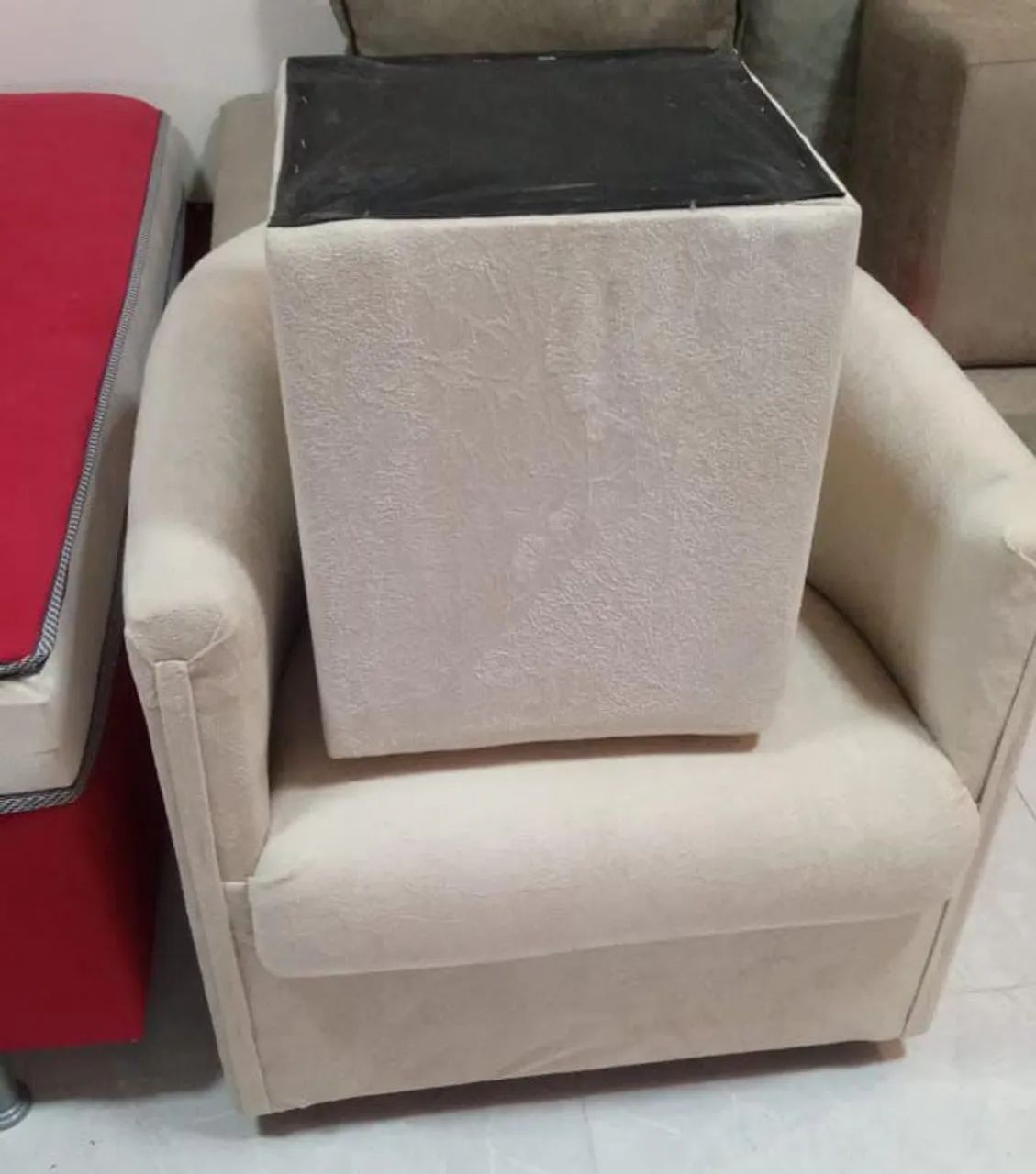 Kit Poltrona+ Puff (Entregamos) - Foto 4