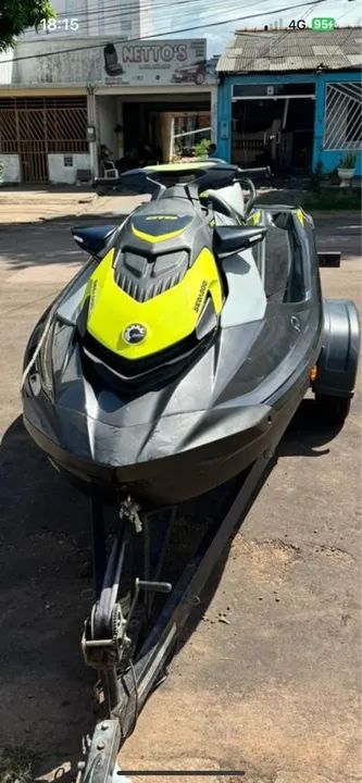 Jet Ski Sea-Doo GTR 230 - 2020 com 3 lugares e carreta de Reboque. - Foto 2