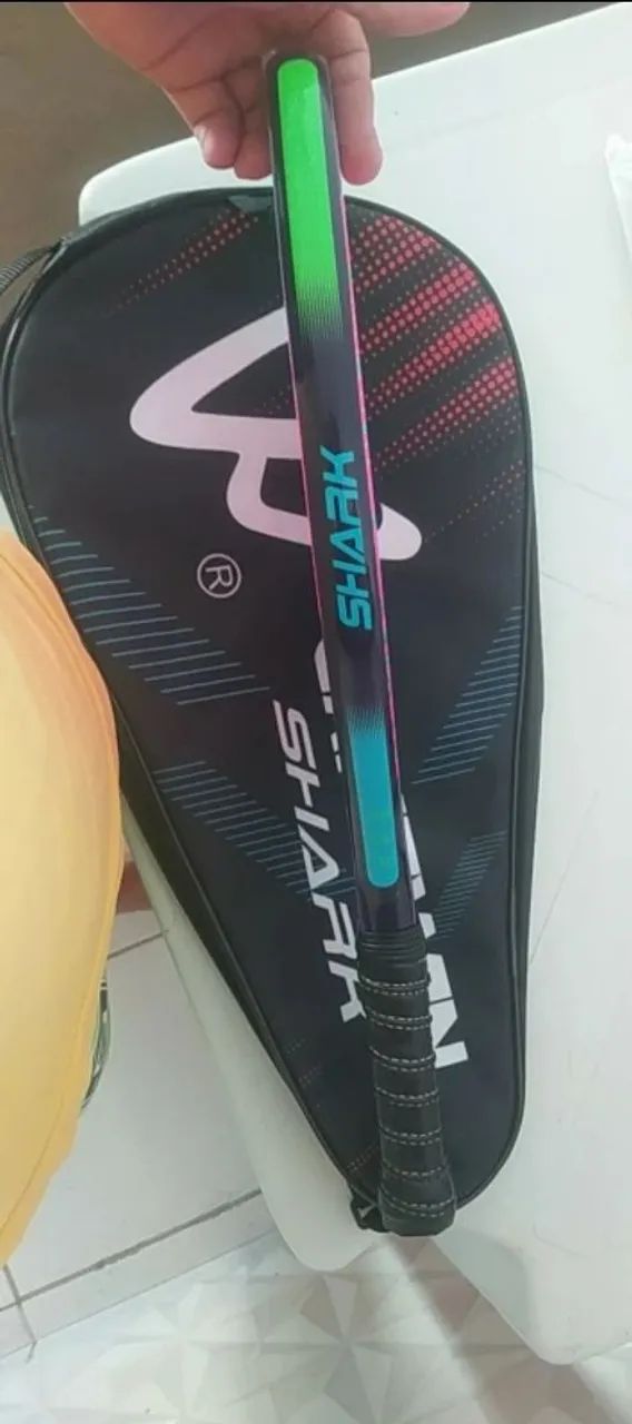 Raquete de Beach Tennis Shark Camewin - Foto 2