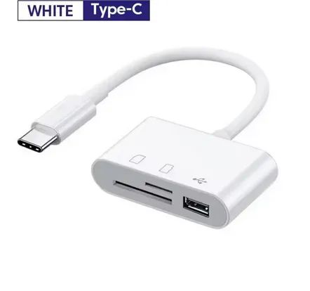 Adaptador de cartão USB, 3 em 1  - Foto 2