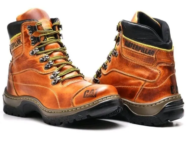 BOTA COTURNO COURO - MASCULINA