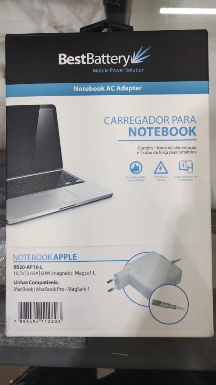 Fonte Carregador para MacBook / MacBook Pro BB20-AP16-L - 60W