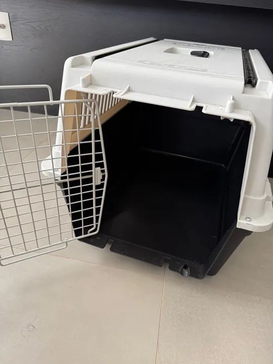 Caixa de transporte ferplast atlas 40 cachorro cães - Foto 4