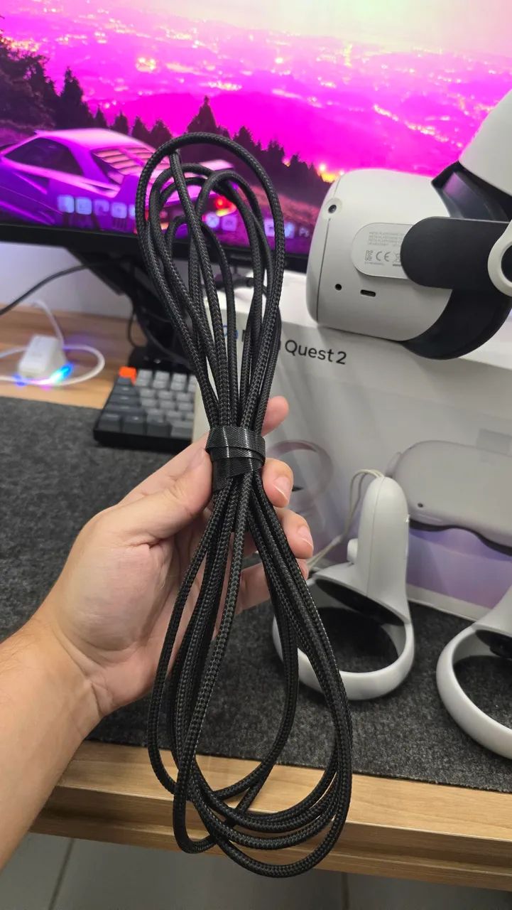  Meta Quest 2 VR 128gb + BOBOVR M2 PLUS Head Strap - Foto 4