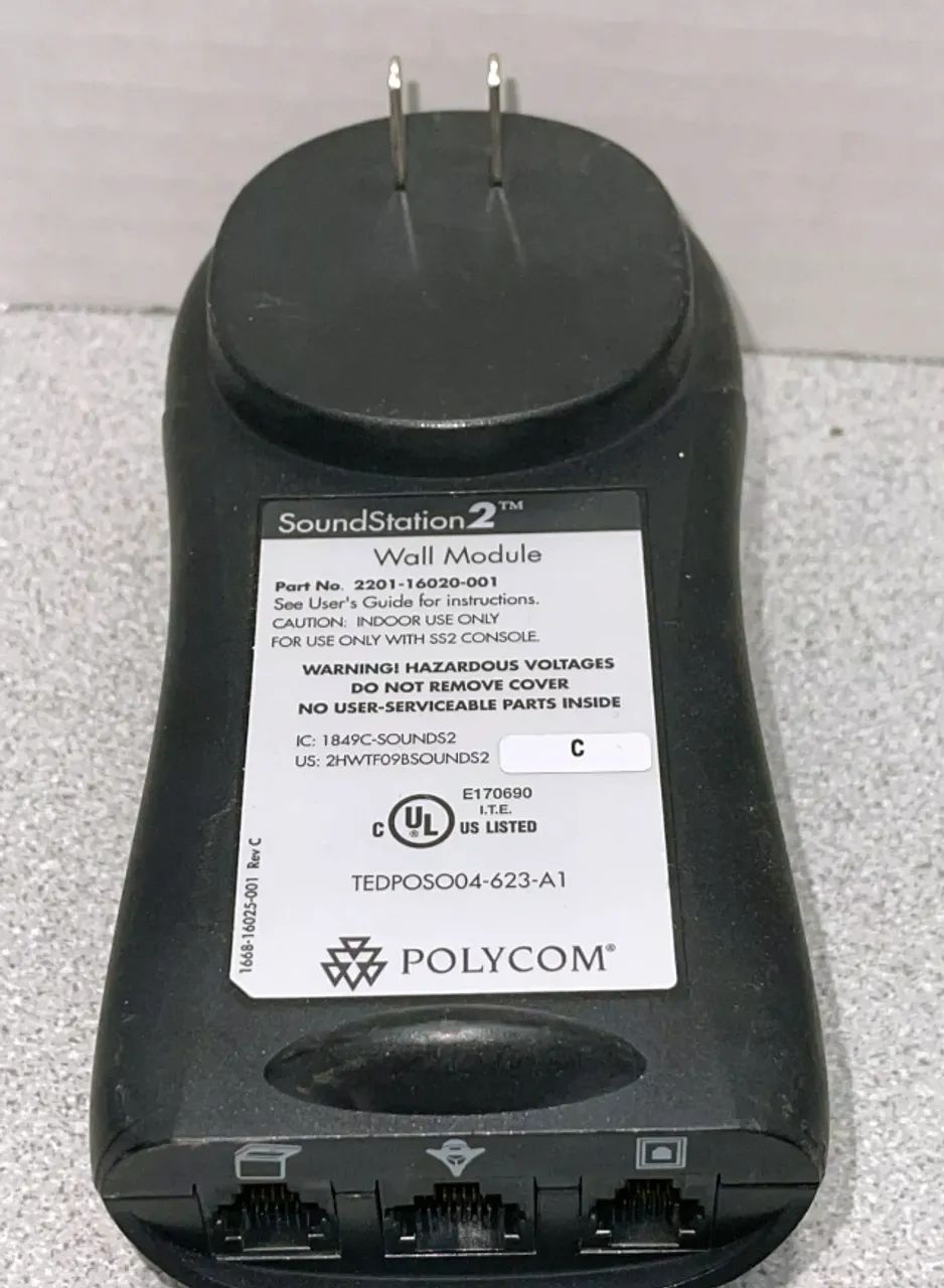 Polycom Soundstation 2 Módulo De Parede 2201-16020-001 - Foto 2