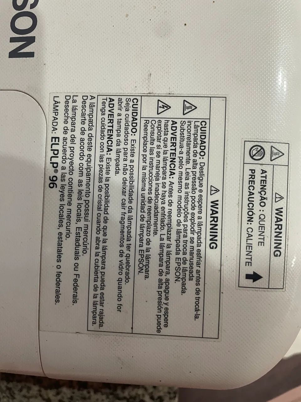 Projetor Epson  - Foto 2