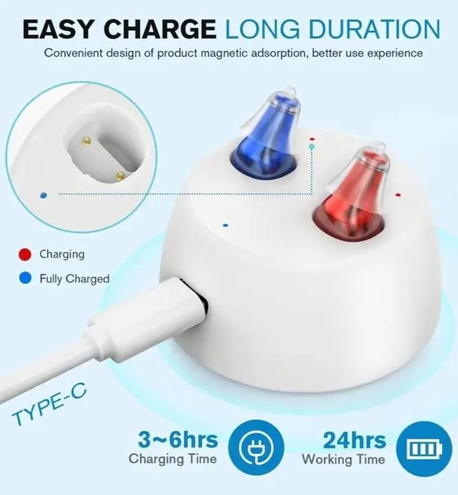 Aparelhos p Conversar e Escutar TV p/ idoso audição surdes e surdez em geral - Foto 5