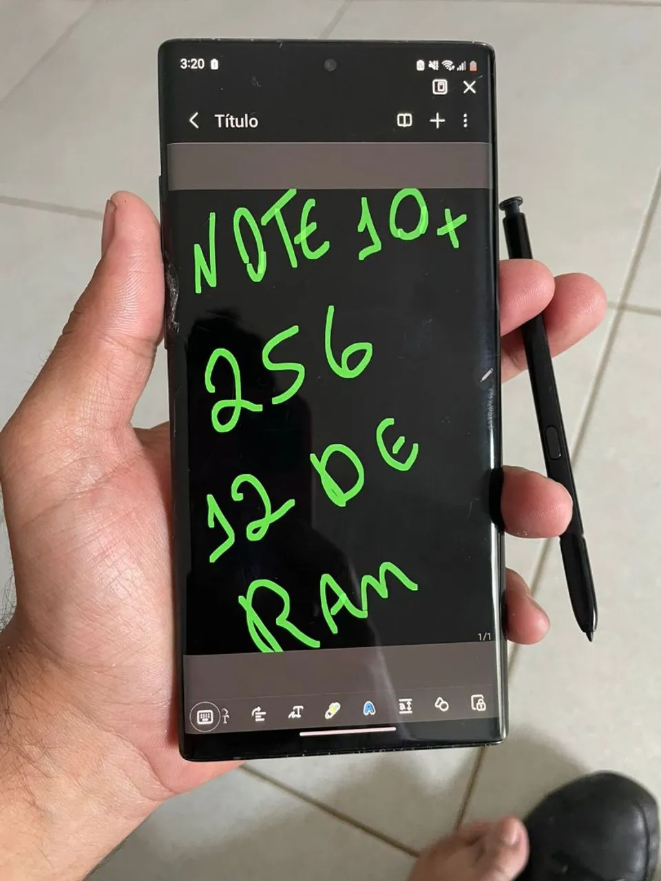Note 10 plus 256gb