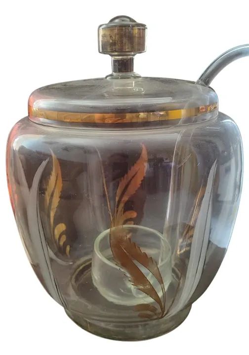 Poncheira de Cristal com Detalhes Dourados - Foto 3