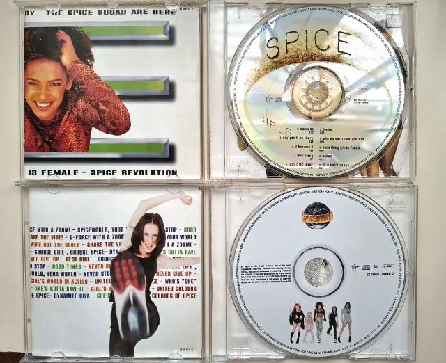 Kit 2 CDs Spice Girls: Spice e Spiceworld Originais - Foto 3