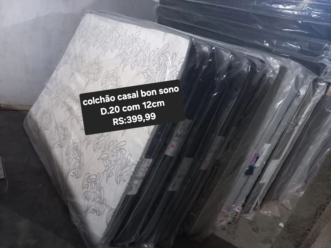 Colchão casal bon sono D.20 com 12cm 