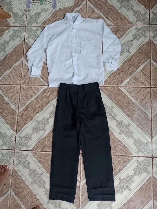 Conjunto camisa e calça social infantil - Foto 5