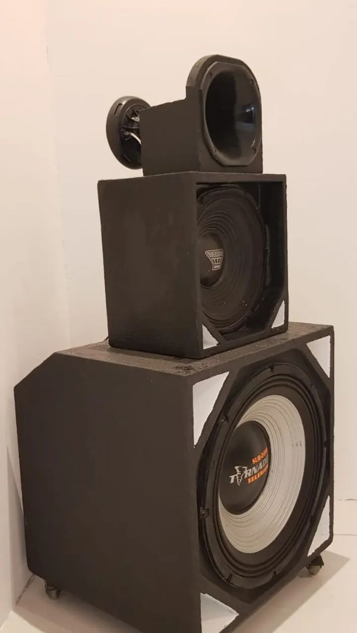 Caixa de Som Subwoofer Tornado Selenium Sub-2200 - Foto 2