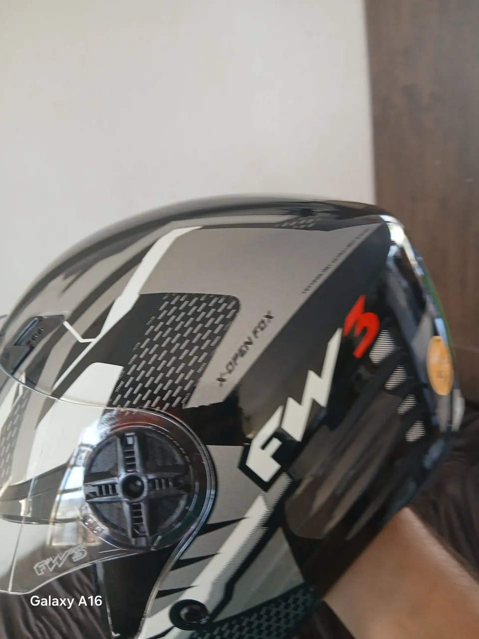 Capacete FW3 X-Open Fox