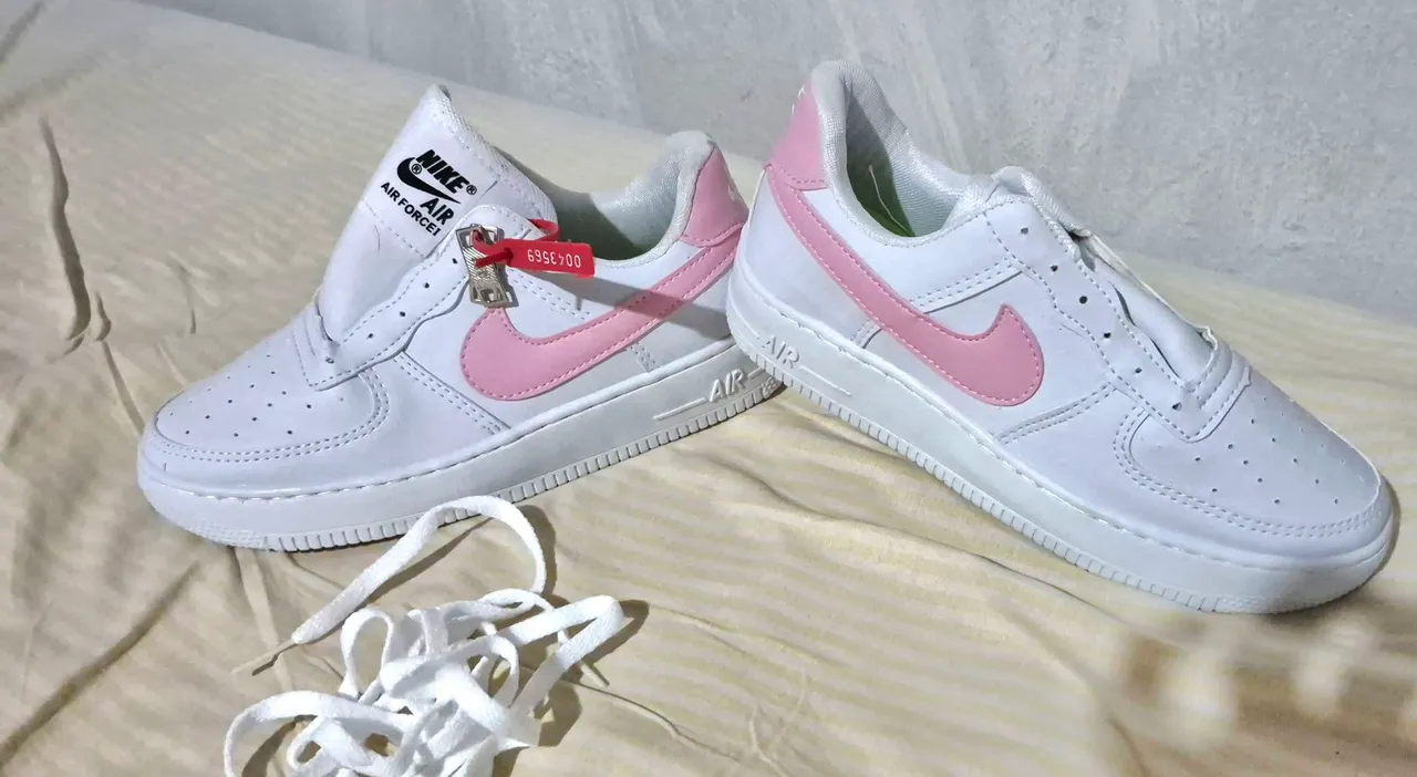 Tênis Nike Air Force 1 Rosa -(36 37 38)