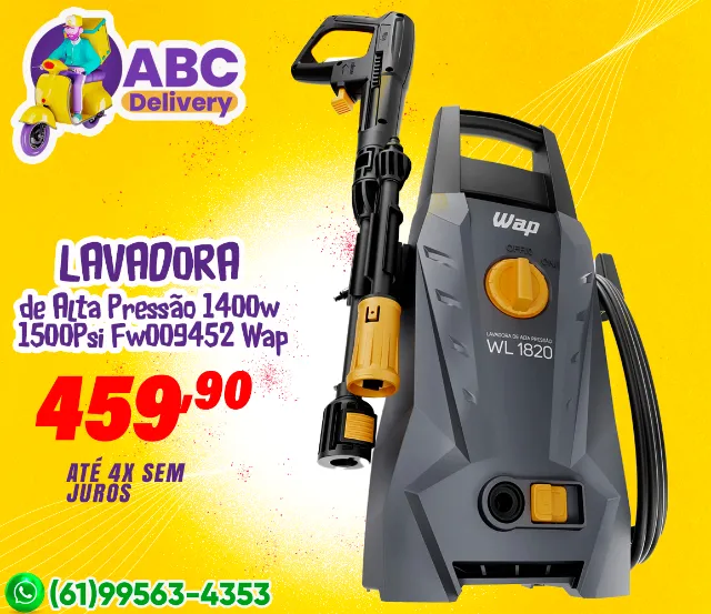 Lavadora de Alta Pressão 1400w 1500Psi Fw009452 Wap