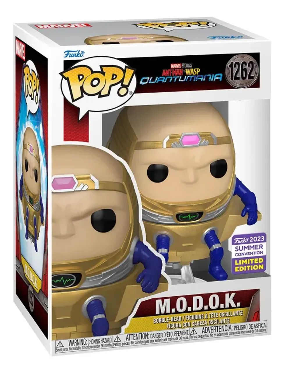 Funko POP! Ant Man And Wasp Quantumania - M.o.d.o.k #1262  - Foto 3
