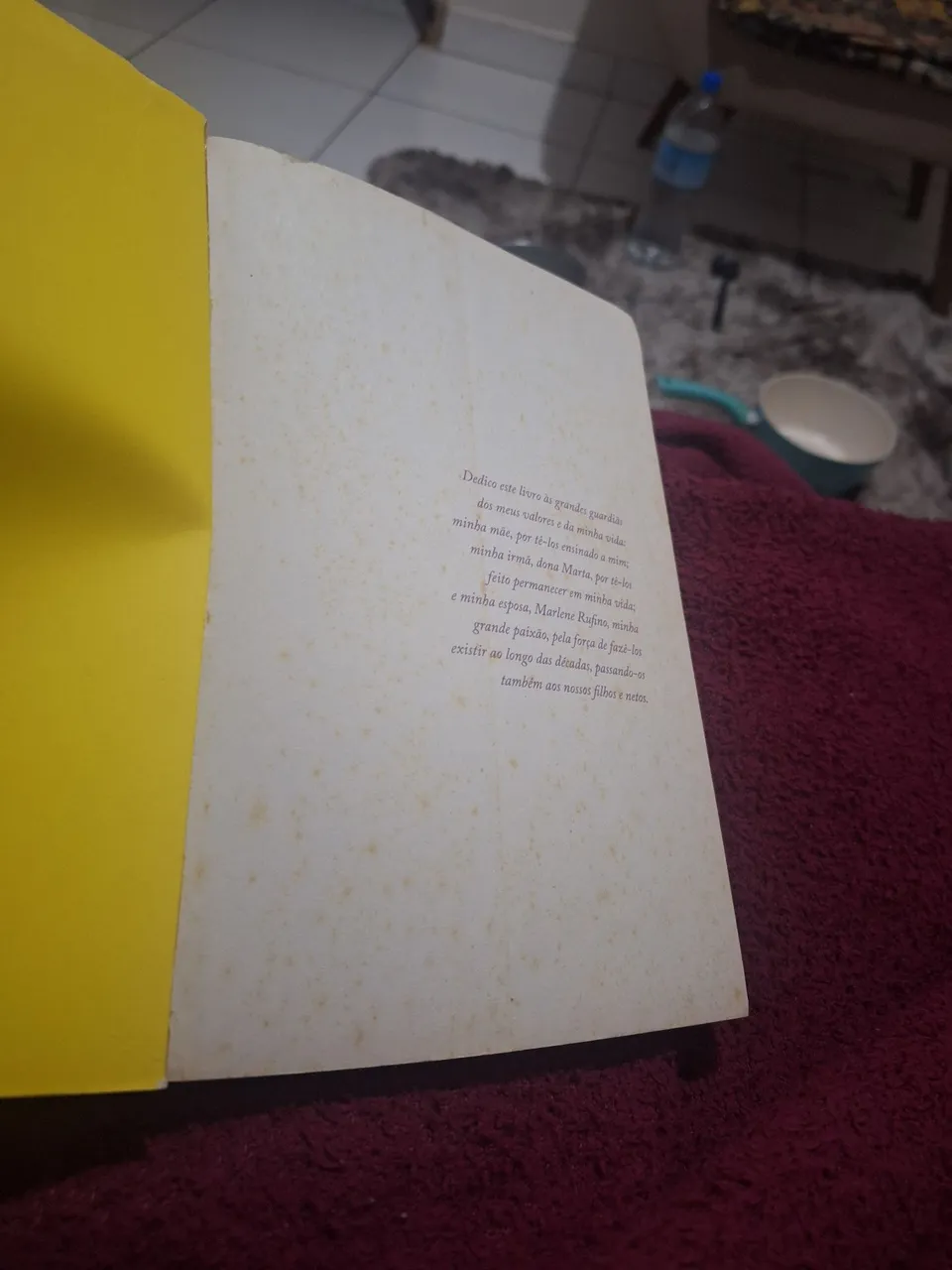 Livro com Dedicatória Especial