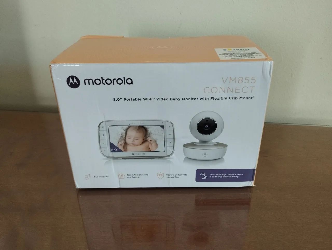 Monitor de Bebê Motorola VM855 Connect (Nova) - Foto 2