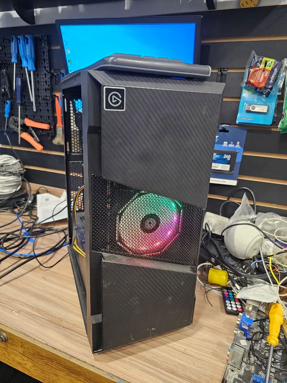 Computador gamer RGB