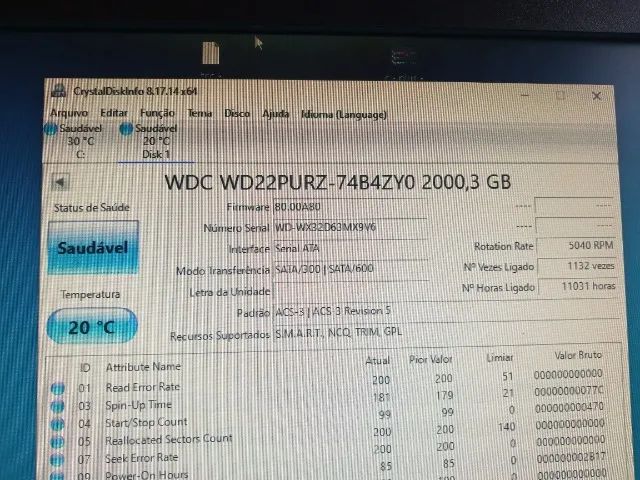 HD para vigilância 2 tb Purple - Foto 2
